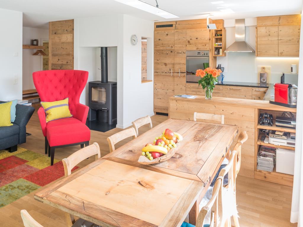 Ferienwohnung Edelweiss Mira Neiv Flims Exterior foto